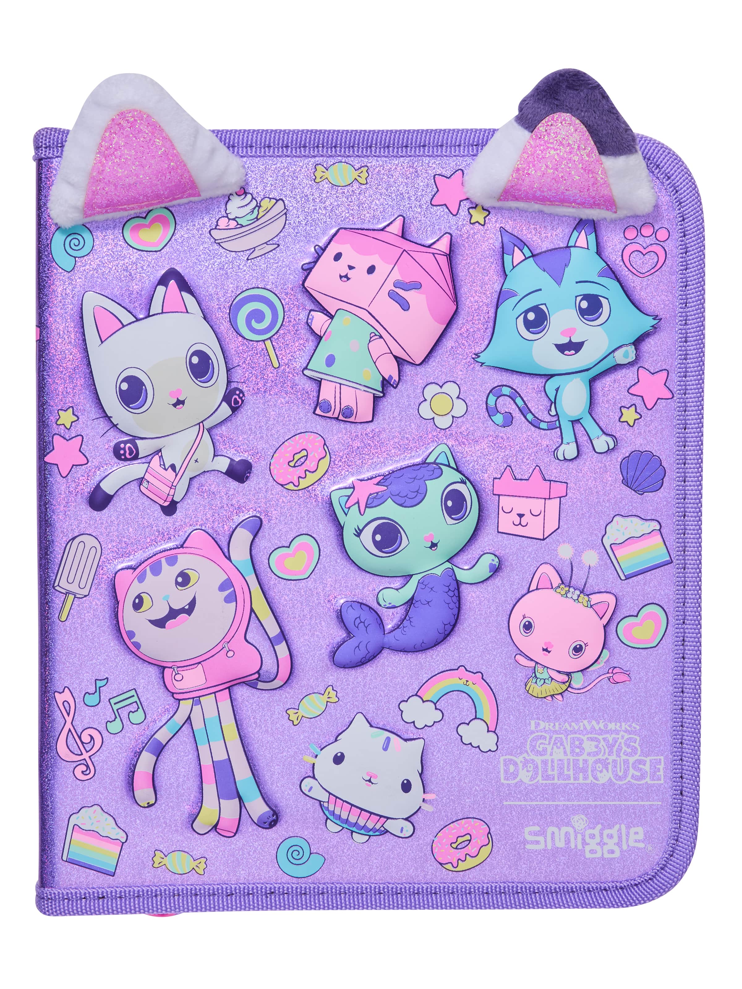 Astuccio scuola- Gabbys Dollhouse Kalem Kutusu ve Kırtasiye Seti